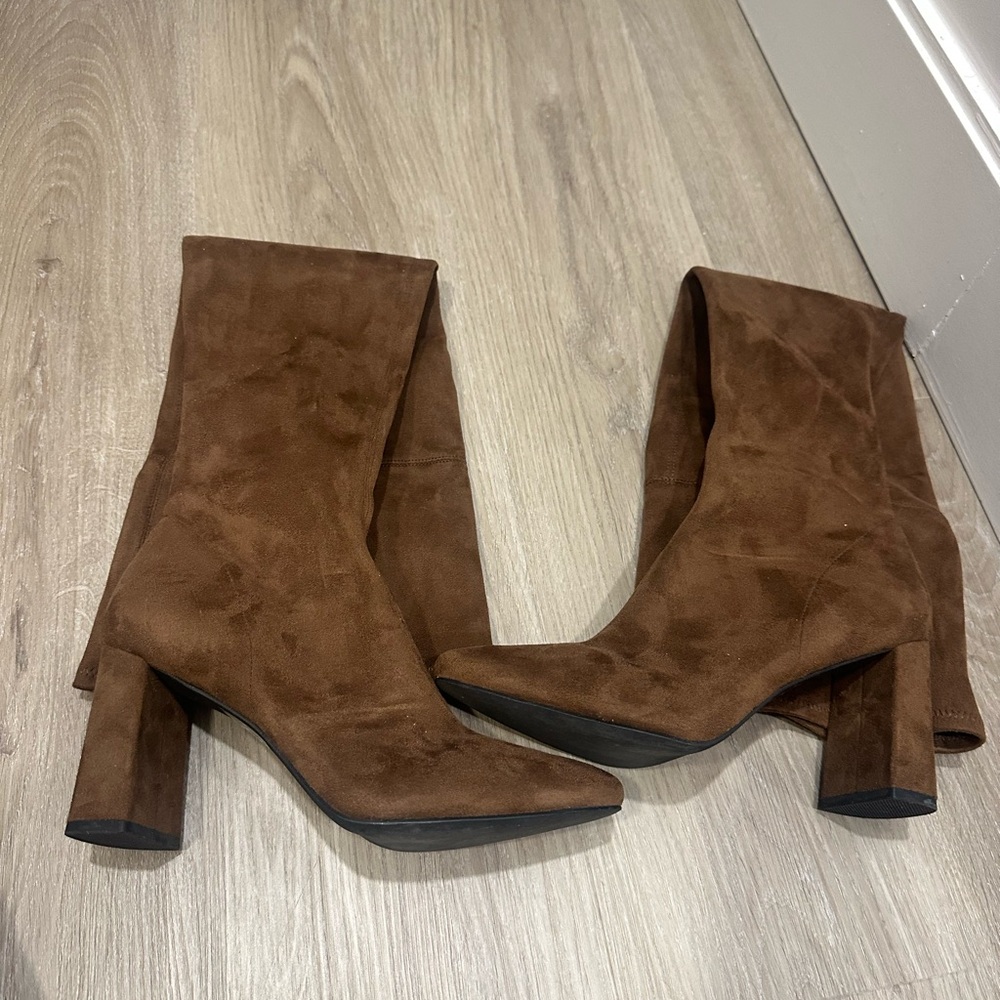Sam Edelman Brown Heeled Boots
